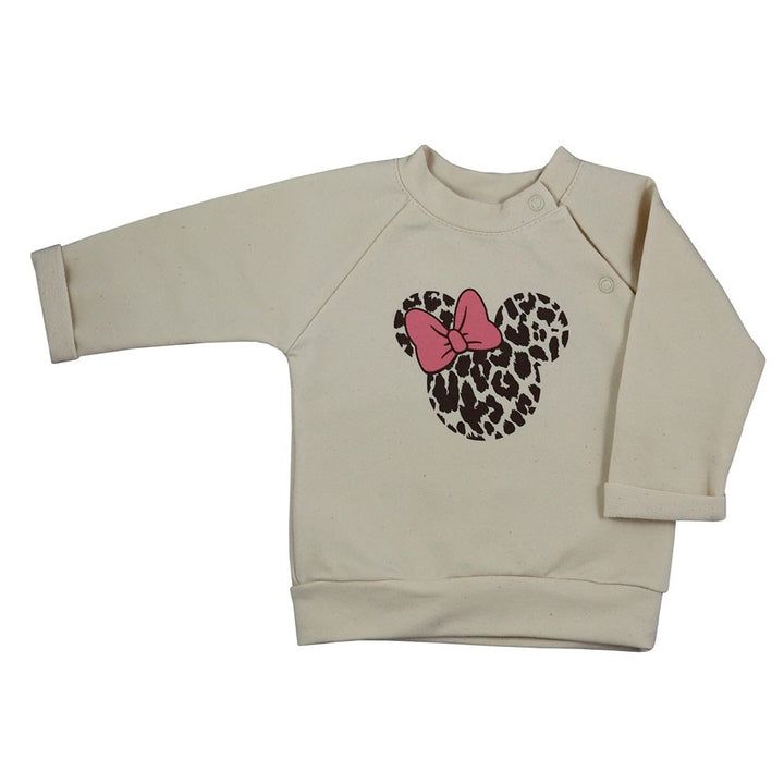 Babyjoggingbroek en sweater Koala Panther meisje, maat 68 (4-6 mnd)