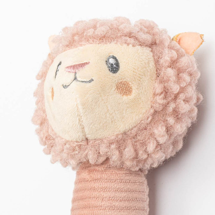 Pluche rammelaar met piepgeluid New Baby Lama