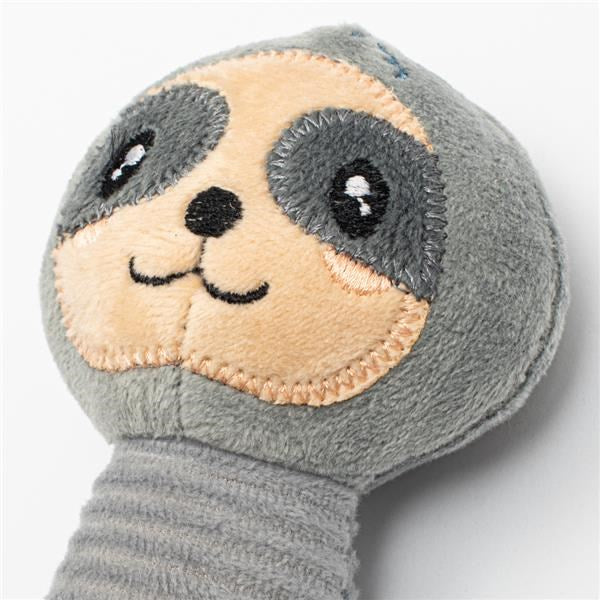 Pluche rammelaar met piepgeluid New Baby Luiaard