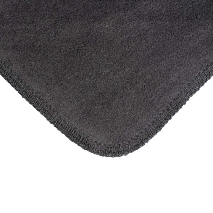 Katoenen babydeken New Baby 75x100 grafiet