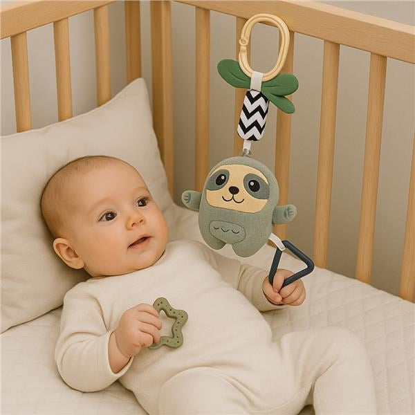 Pluche hangspeeltje New Baby Luiaard