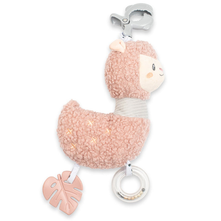 Educatief pluchespeelgoed met muziekdoos en clip New Baby Lama