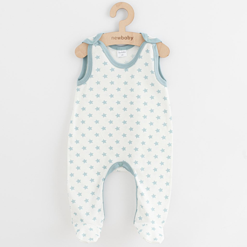 New Baby Classic II baby rompertje sterren munt, maat 80 (9-12 mnd)