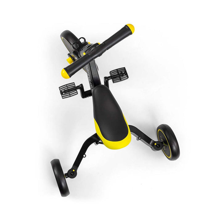 Milly Mally Optimus Plus 4-in-1 driewieler met duwstang zwart