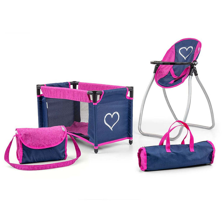 Elsa Prestige Milly Mally marineblauw poppenset