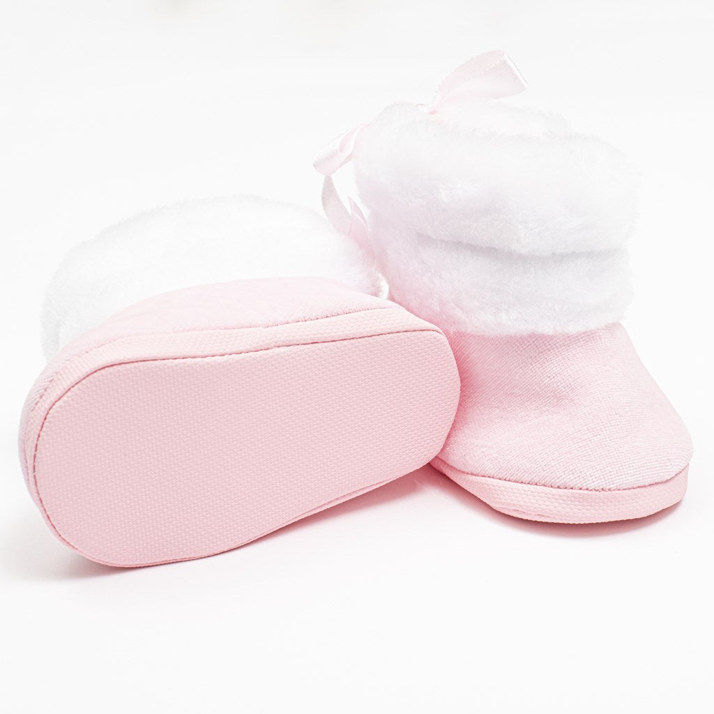 Winterslofjes New Baby roze 0-3 mnd, maat 116/122