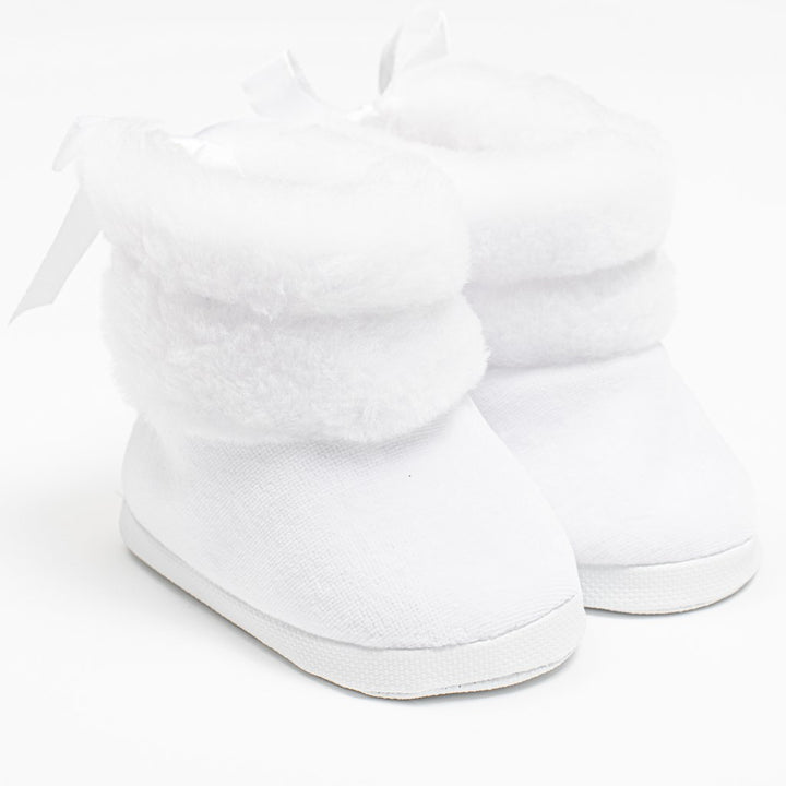 Winterslofjes New Baby wit 0-3 mnd, maat 0-3 mnd