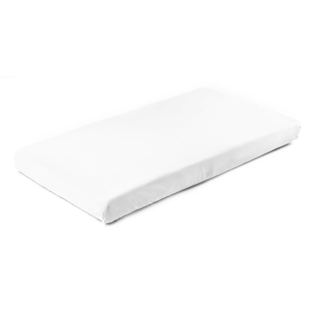 Jersey laken voor babybed New Baby 160x80 cm wit