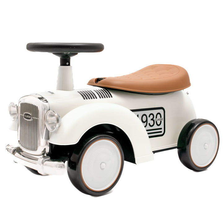 Baby Mix Retro beige kinderloopauto