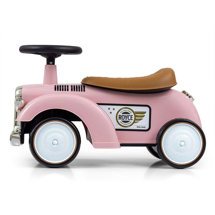 Loopauto met geluid Milly Mally Royce roze