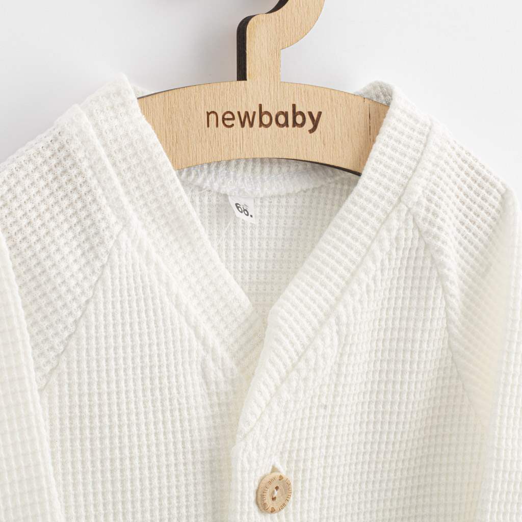 New Baby Luxury kleding Oliver wit, maat 62 (3-6 mnd)