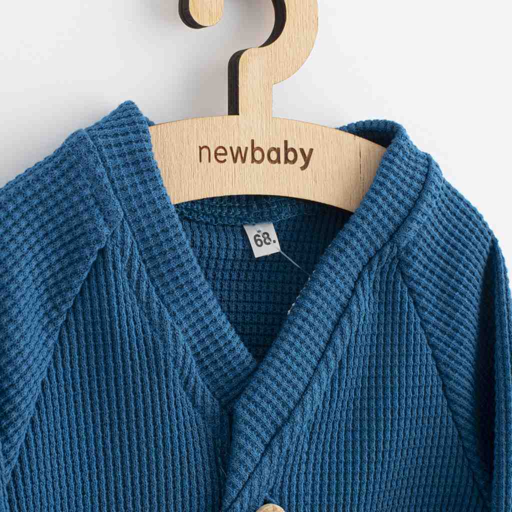 New Baby Luxury kleding Oliver blauw, maat 68 (4-6 mnd)