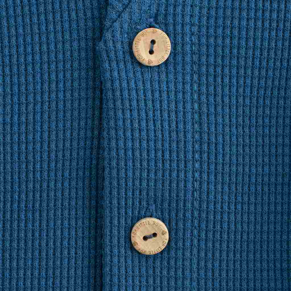 New Baby Luxury kleding Oliver blauw, maat 68 (4-6 mnd)