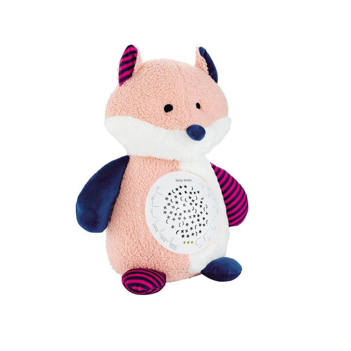 Milly Mally pluche vos met projector
