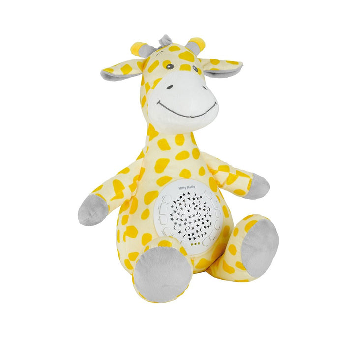 Milly Mally pluche giraffe-slaapknuffel met projector