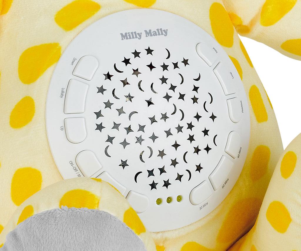 Milly Mally pluche giraffe-slaapknuffel met projector