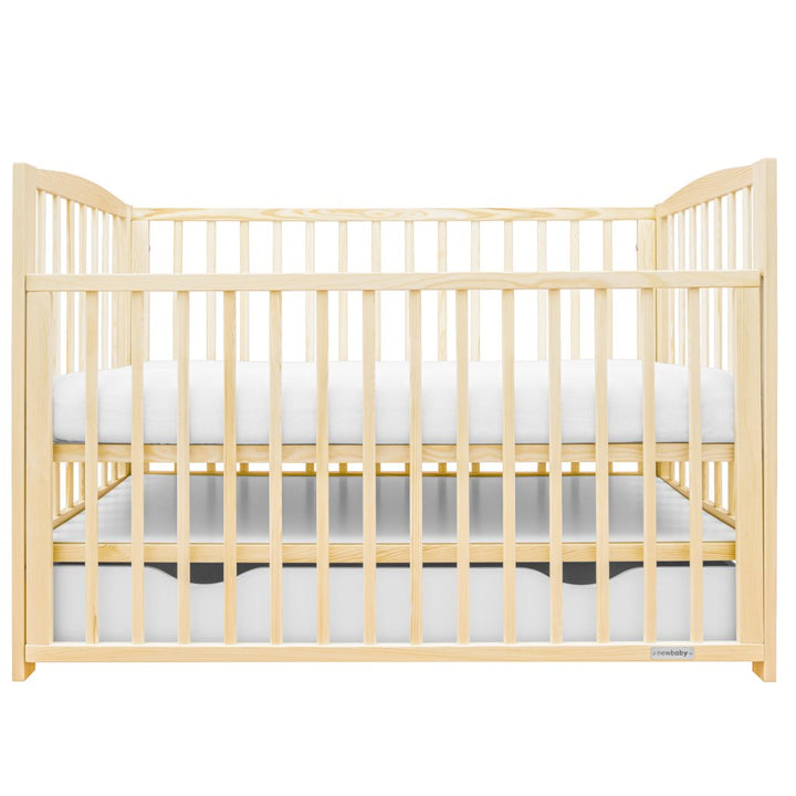 New Baby LILLY ledikant 120x60 met lade en neerklapbare zijkant – naturel – afbeelding 4