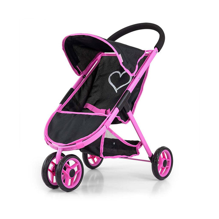 Milly Mally Susie Prestige zwarte poppenbuggy