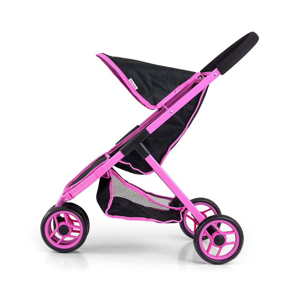 Milly Mally Susie Prestige zwarte poppenbuggy