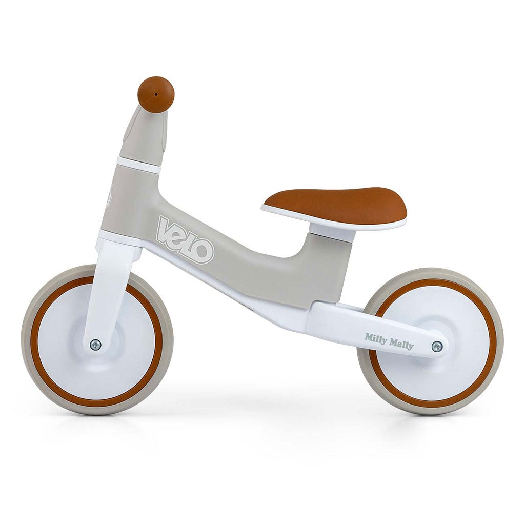 Milly Mally Velo bruin kinderloopfiets