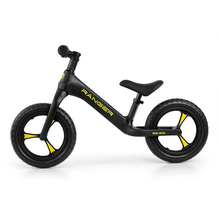 Milly Mally Ranger zwart kinderloopfiets