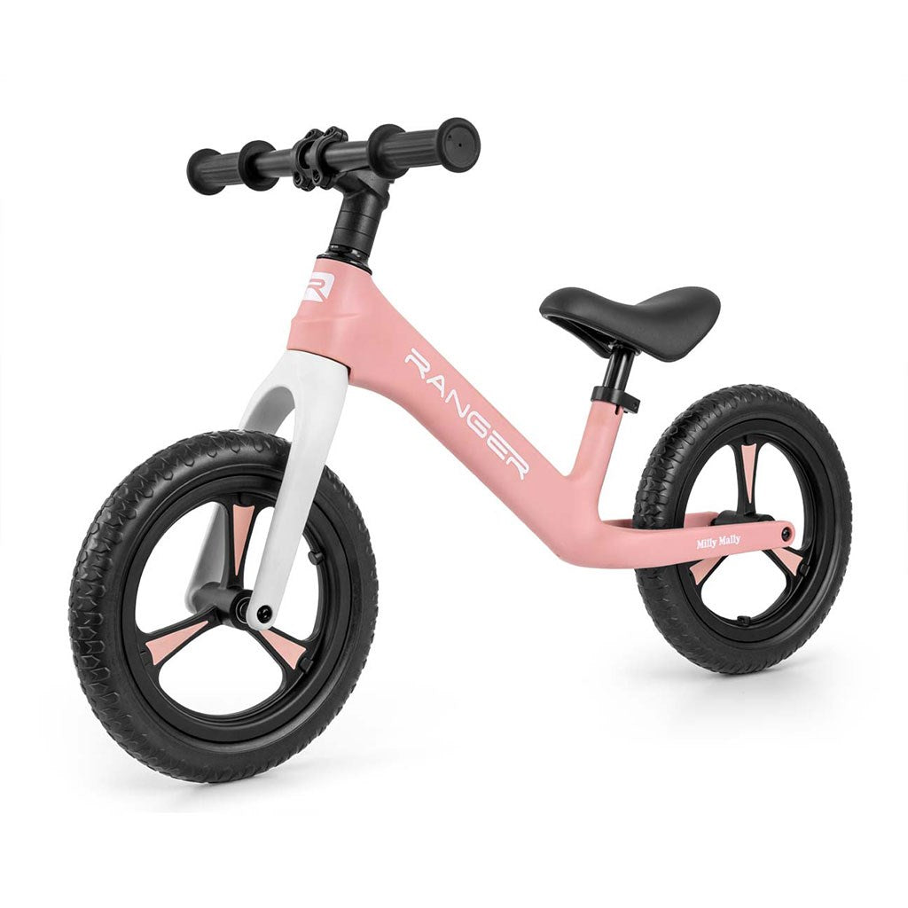 Milly Mally Ranger roze kinderloopfiets