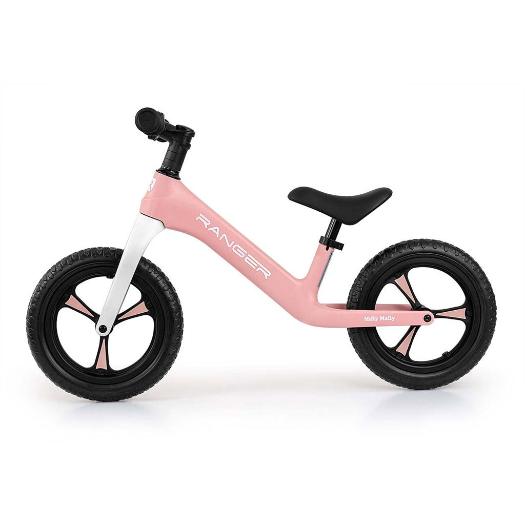 Milly Mally Ranger roze kinderloopfiets
