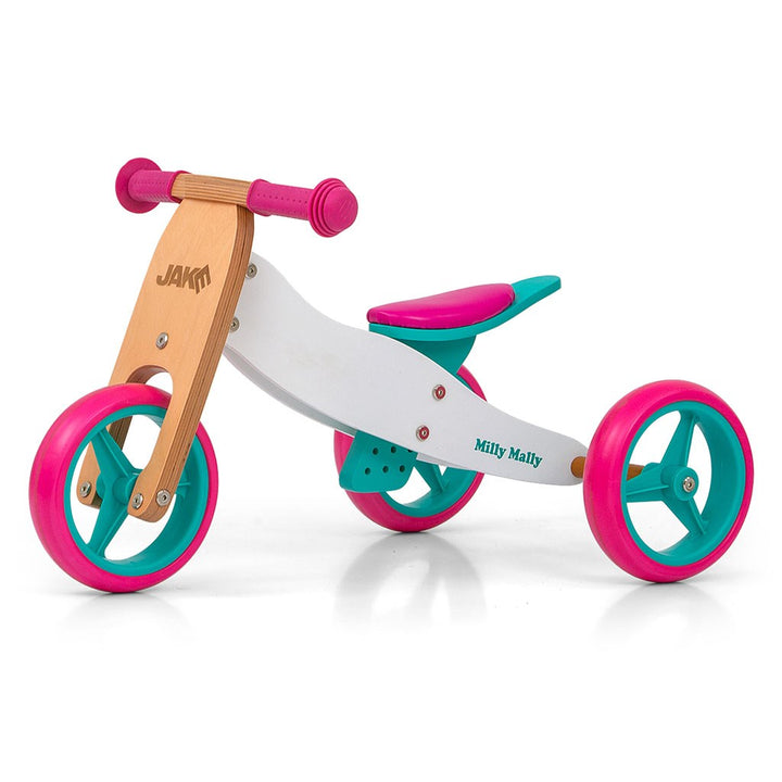 Kindermultifunctioneel 2-in-1 Milly Mally JAKE Classic Candy fiets