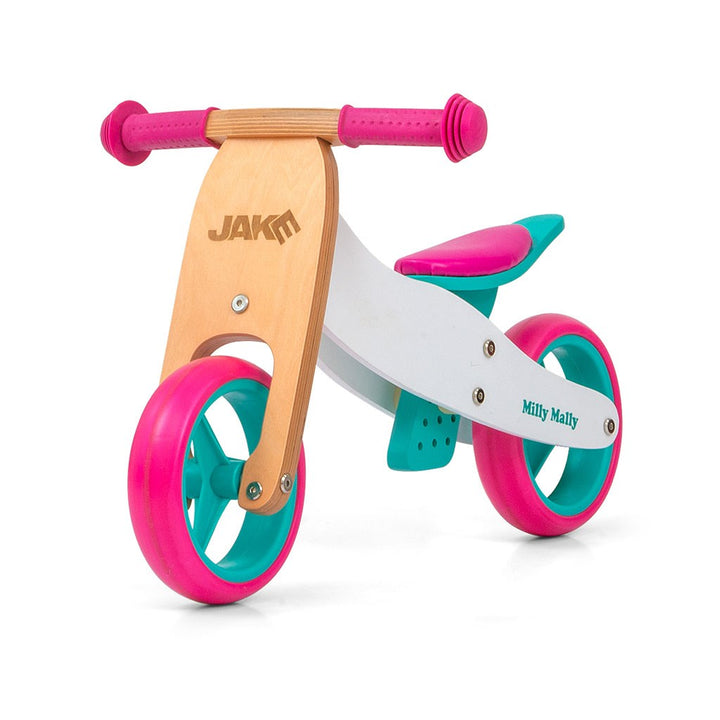 Kindermultifunctioneel 2-in-1 Milly Mally JAKE Classic Candy fiets