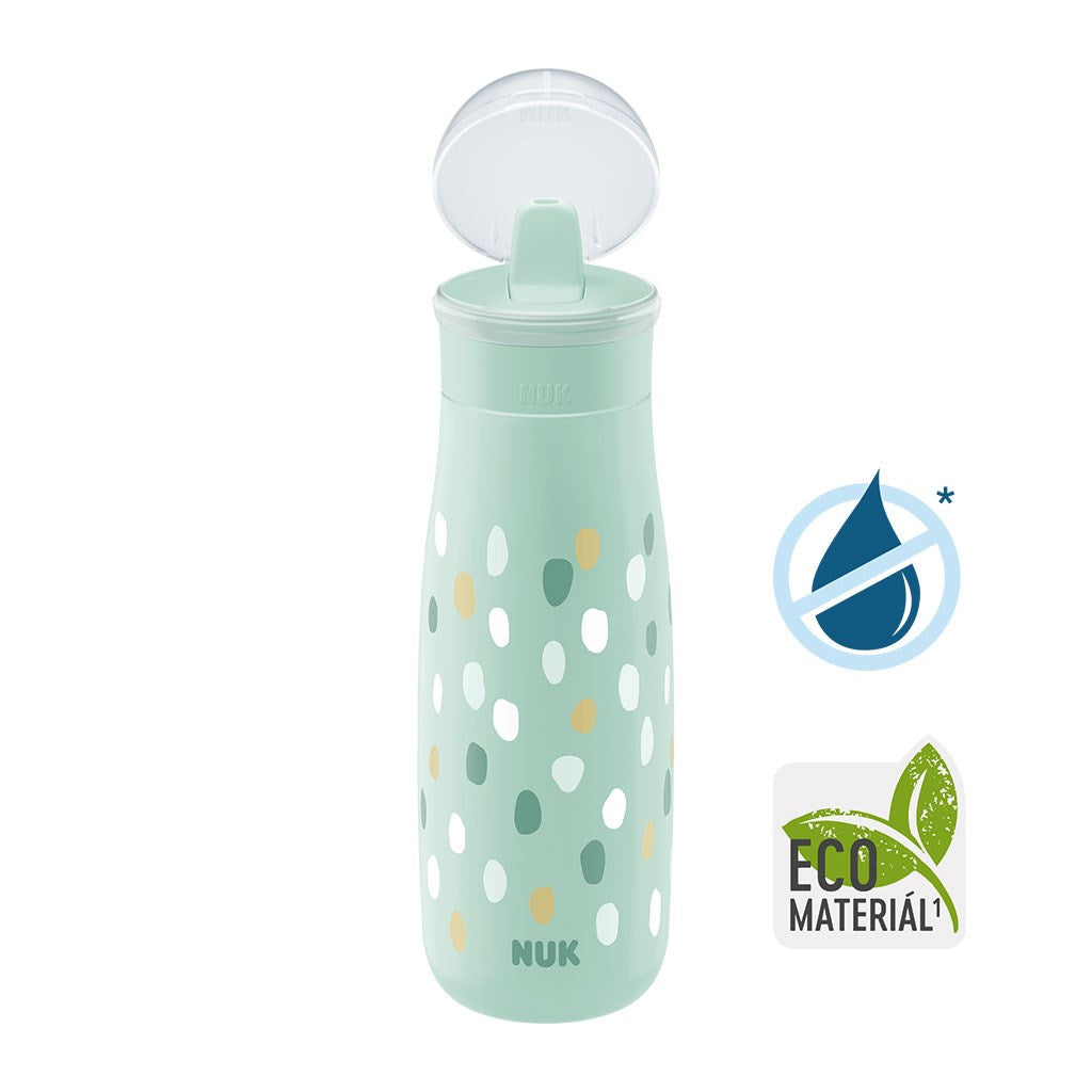 NUK Mini-Me Flip 2-in-1 babyfles, 450 ml groen
