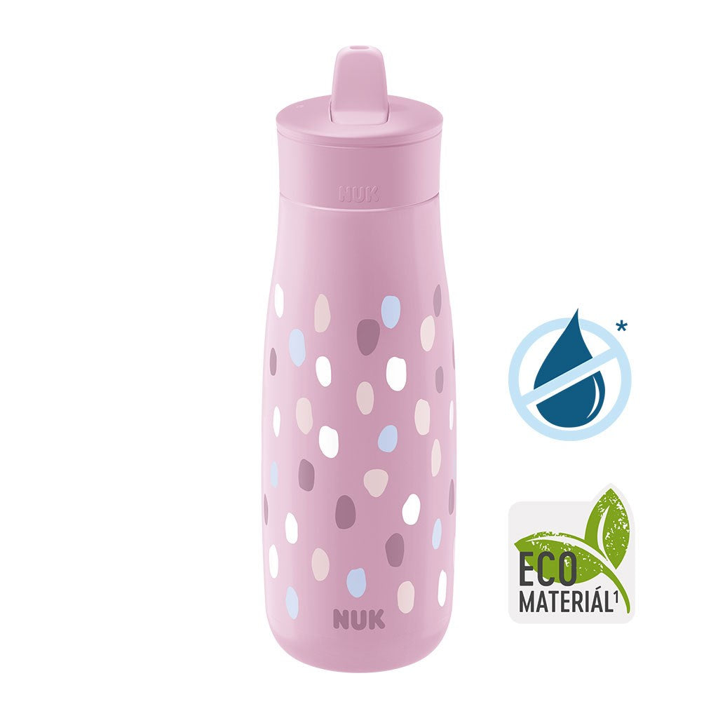 NUK Mini-Me Flip 2-in-1 babyfles, 450 ml roze