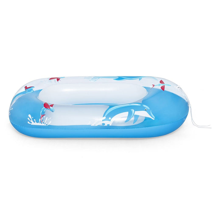 Bestway opblaasbare boot voor kinderen 102x69 cm blauw