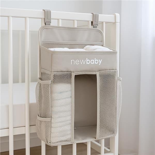 Bedorganizer TinyTidy New Baby grijs
