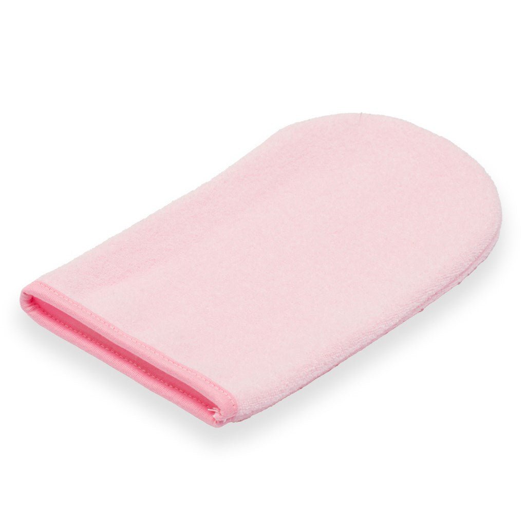 Badstof babyhanddoek met capuchon New Baby BASIC 80x80 roze