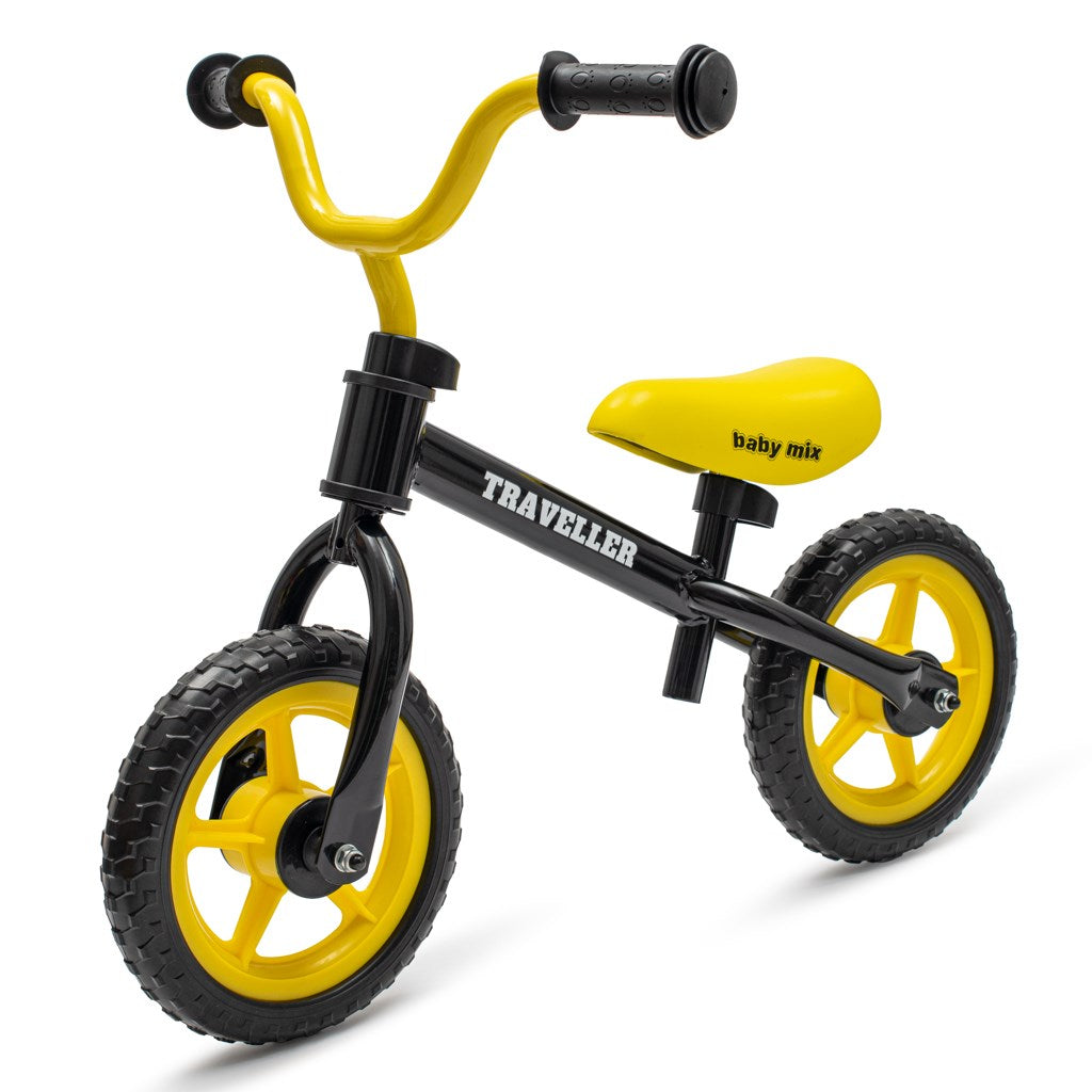 Kinderloopfiets Baby Mix Traveller zwart