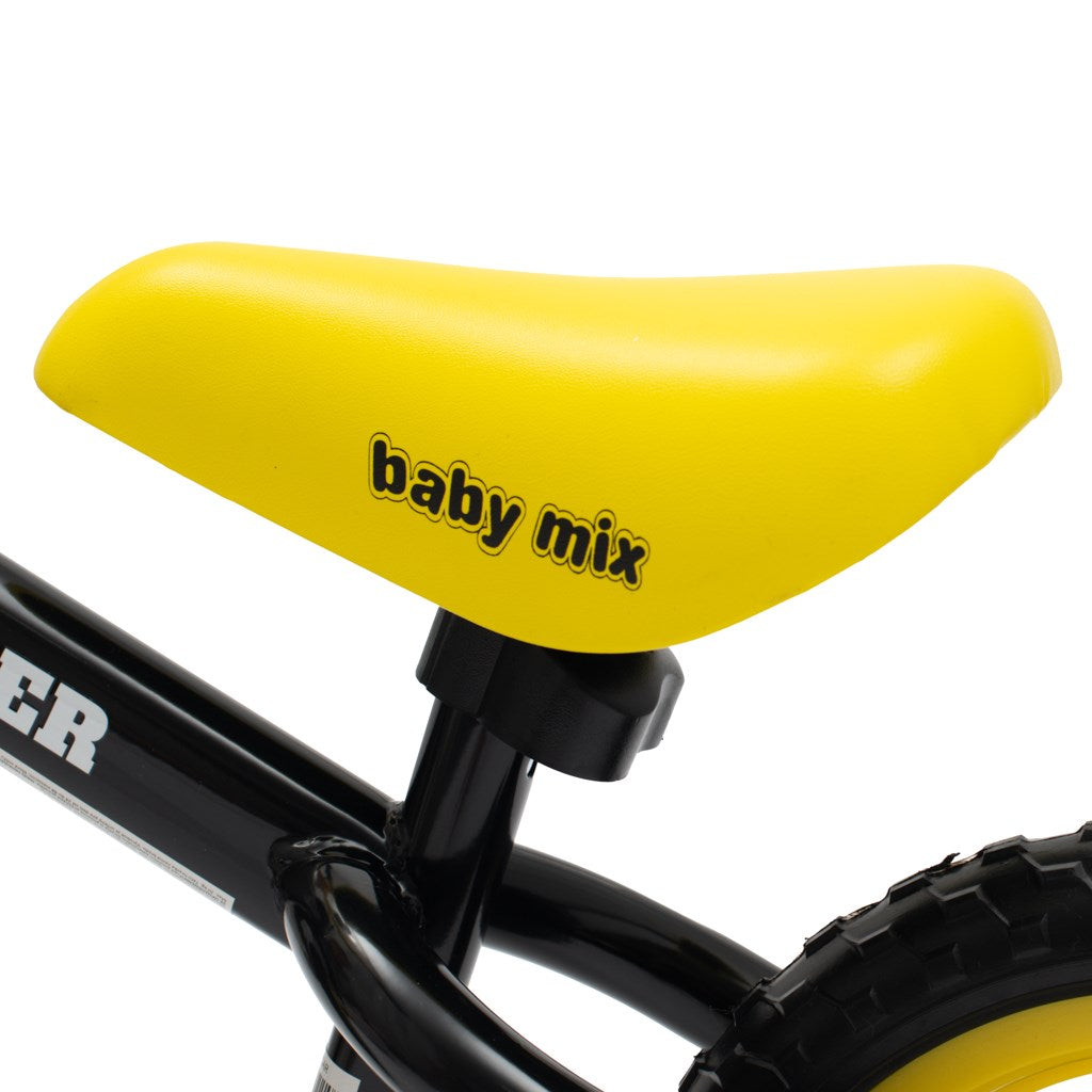 Kinderloopfiets Baby Mix Traveller zwart