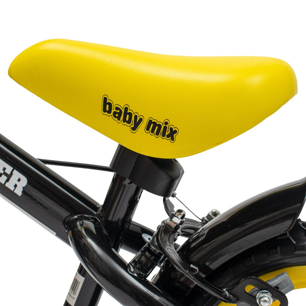 Kinderloopfiets met rem Baby Mix Traveller zwart