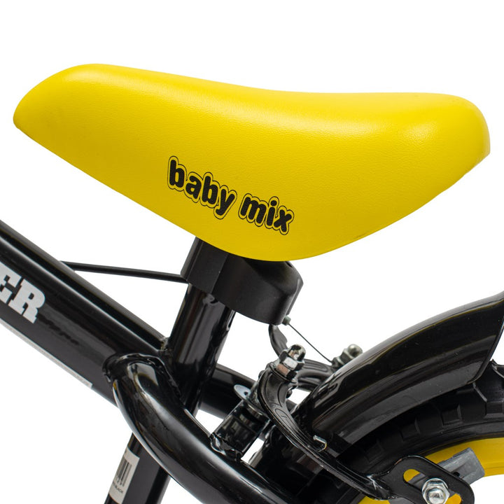 Kinderloopfiets met rem Baby Mix Traveller zwart