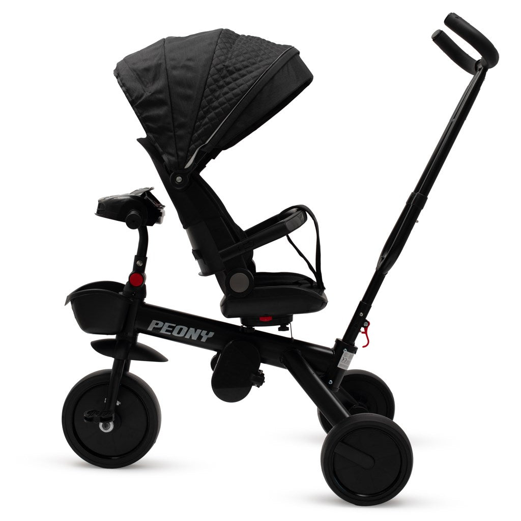 Baby Mix Peony EVA zwart kinderdriewieler