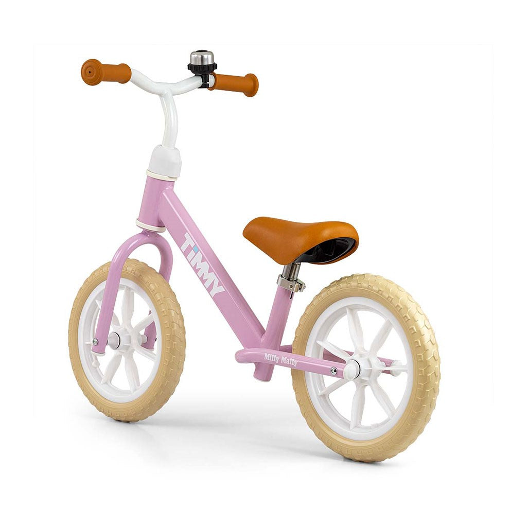 Milly Mally Timmy kinderloopfiets roze