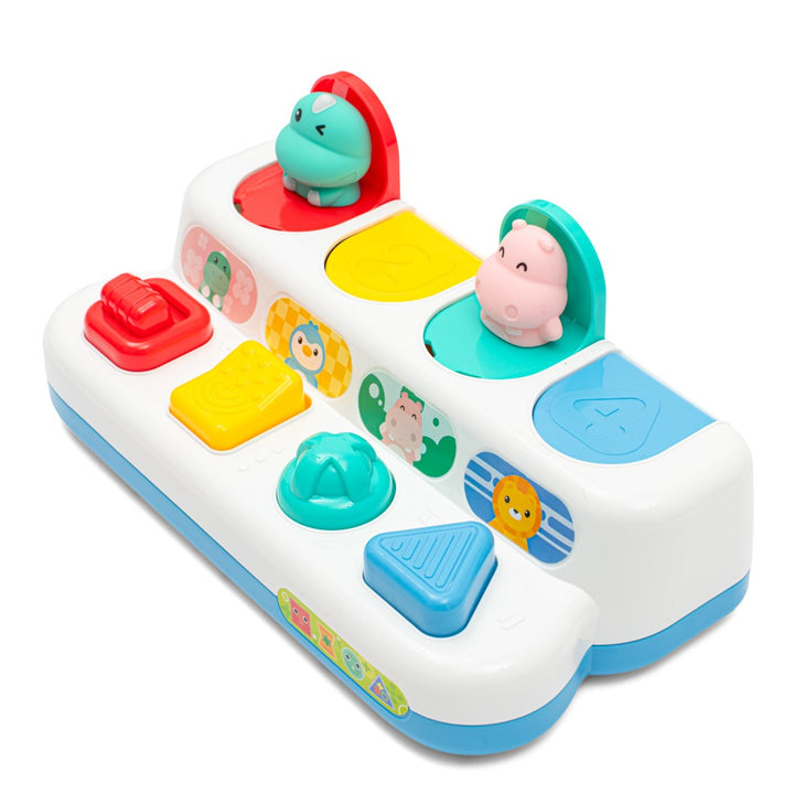 Interactief speelgoed - opduikende vensters met dieren Kiekeboe Baby Mix