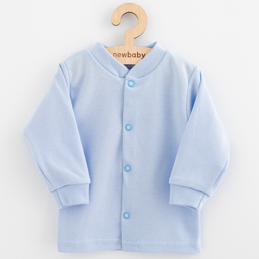 Katoenen babyjasje New Baby Happy Elephant blauw