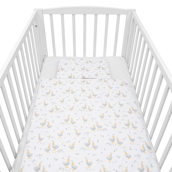 Katoenen beddengoedset met vulling New Baby Gans 90x120 cm