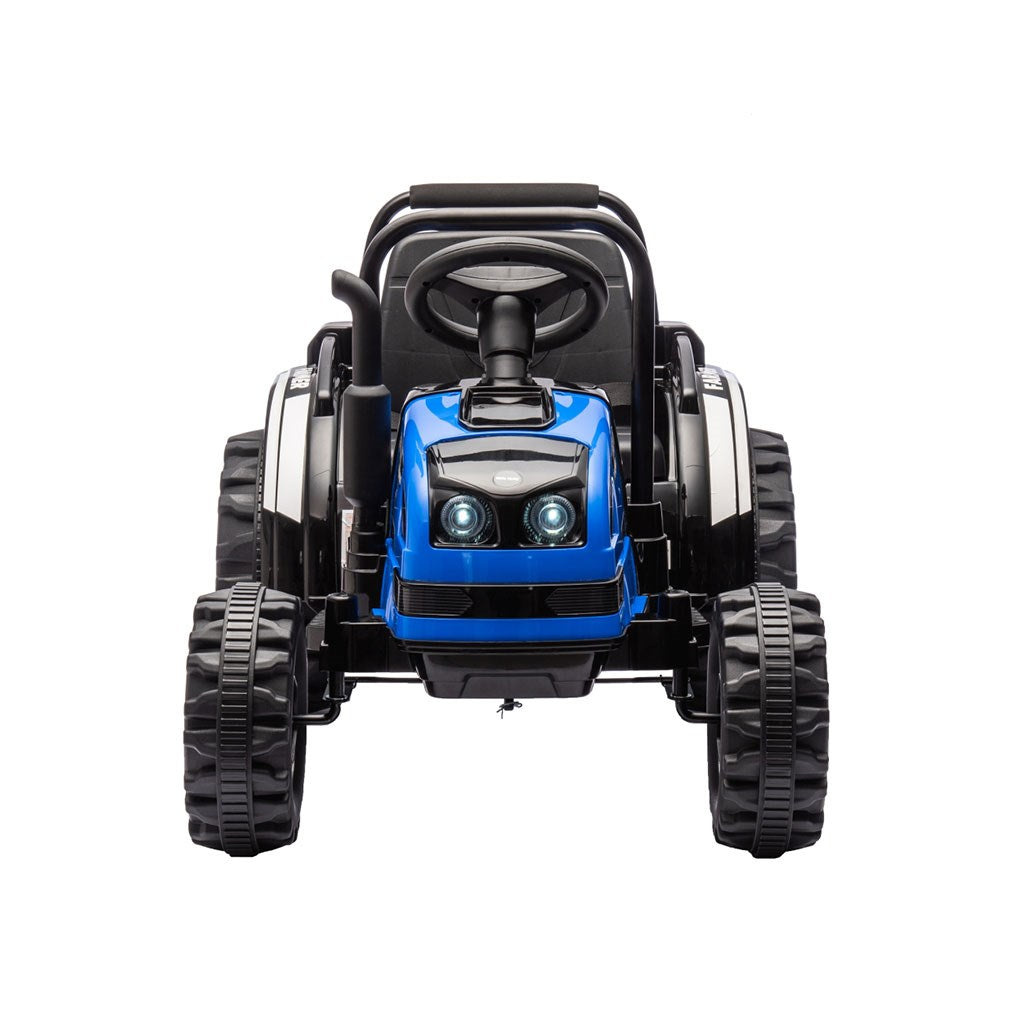 Elektrische tractor met aanhanger Milly Mally Farmer blauw
