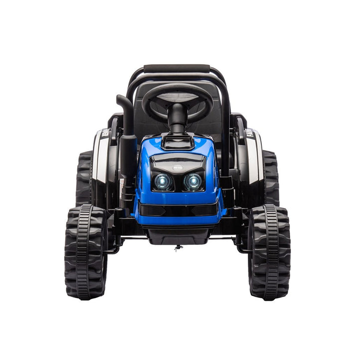 Elektrische tractor met aanhanger Milly Mally Farmer blauw