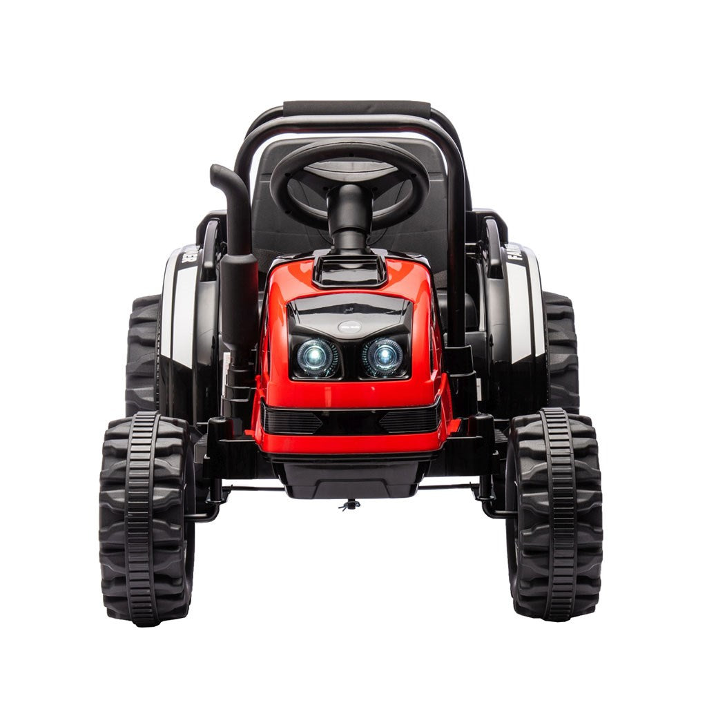 Elektrische tractor met aanhanger Milly Mally Farmer rood