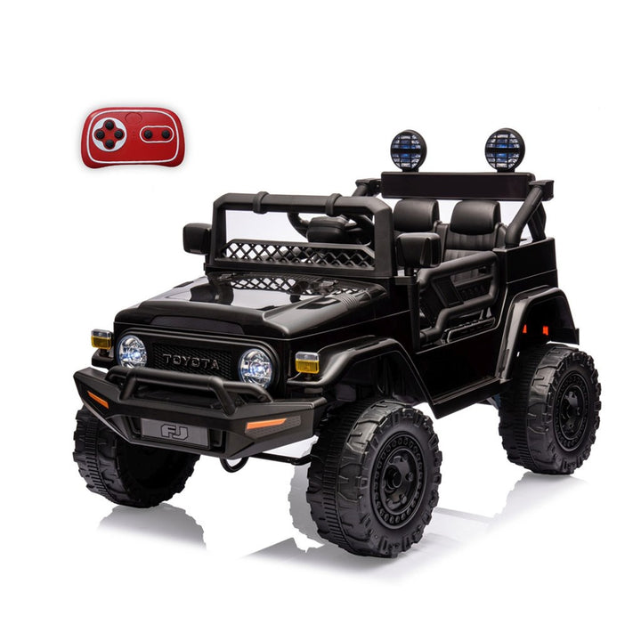 Elektrische kinderauto Milly Mally Toyota FJ Cruiser zwart