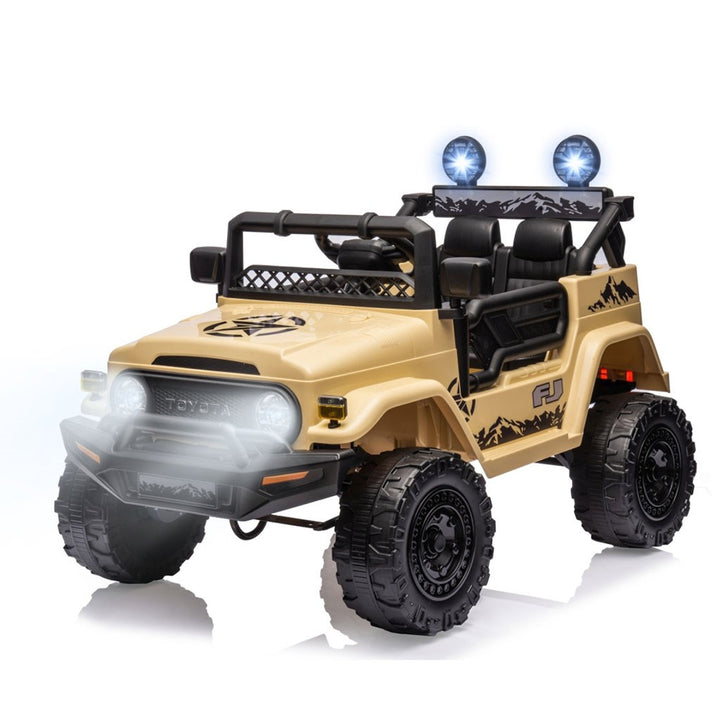 Elektrische kinderauto Milly Mally Toyota FJ Cruiser zwart
