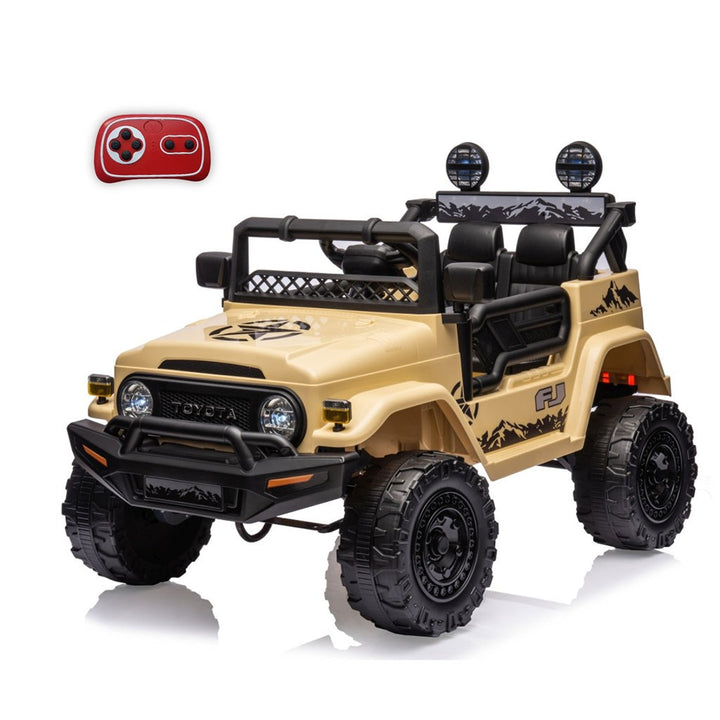 Elektrische kinderauto Milly Mally Toyota FJ Cruiser zwart