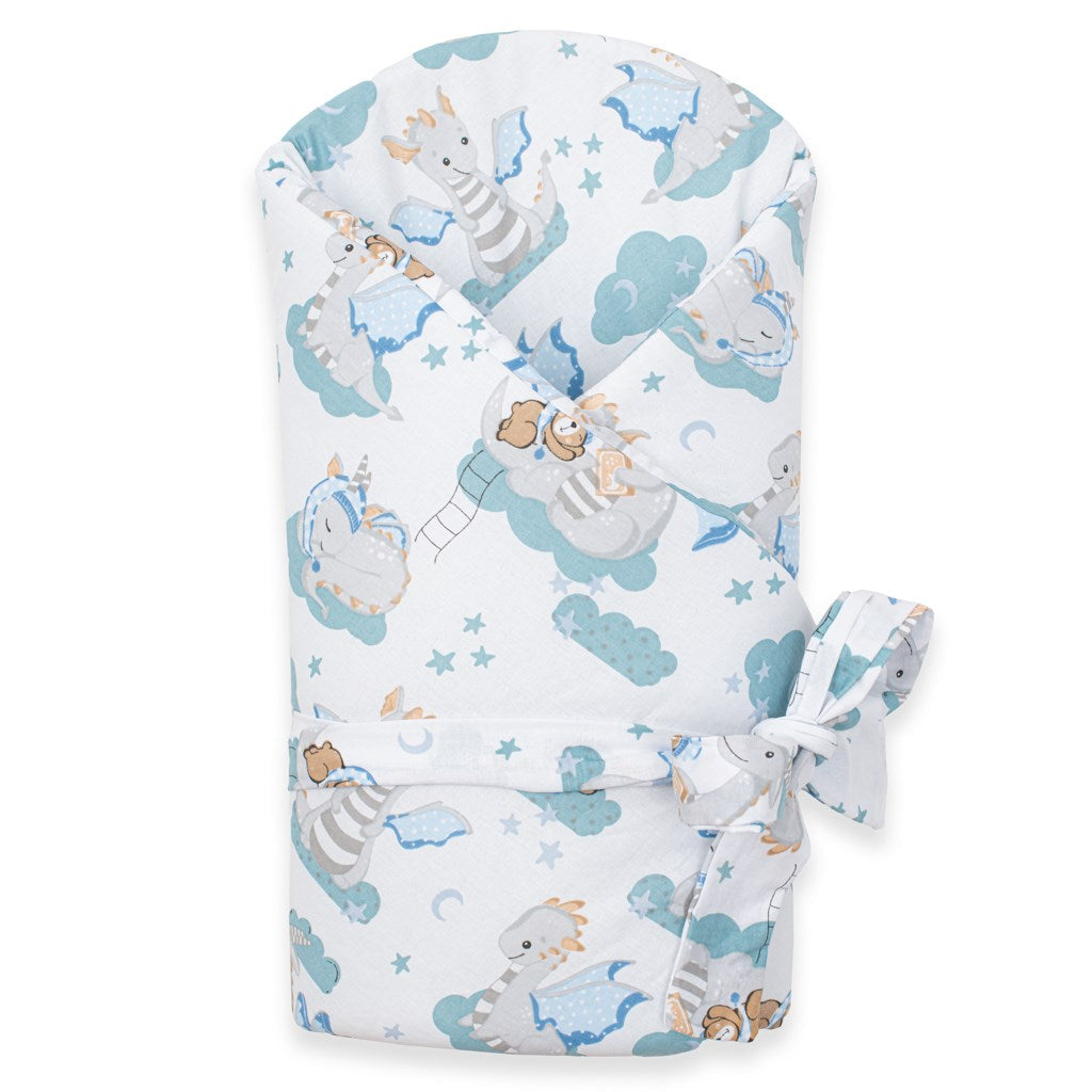 Babyinbakerdoek New Baby Draak 80x80 cm